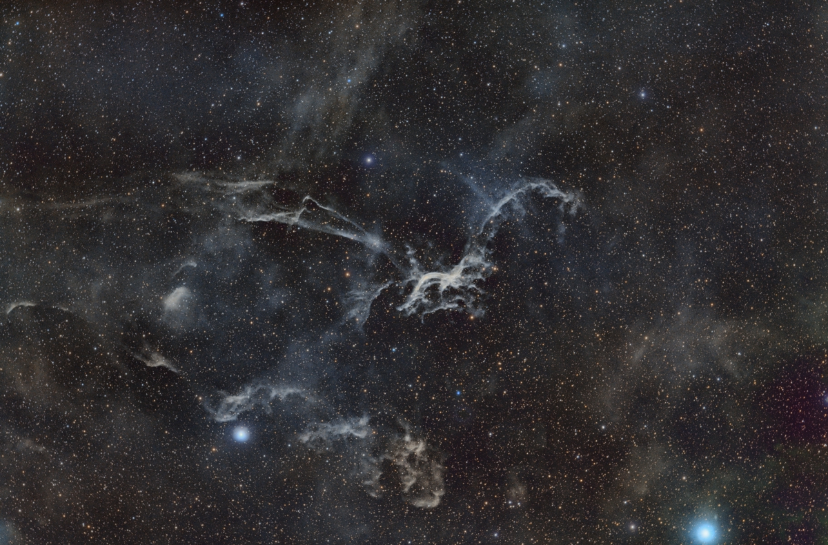 Sh2-114 - Nebulosa del Dragón Volador - astrofotografía de José Luis Ricote