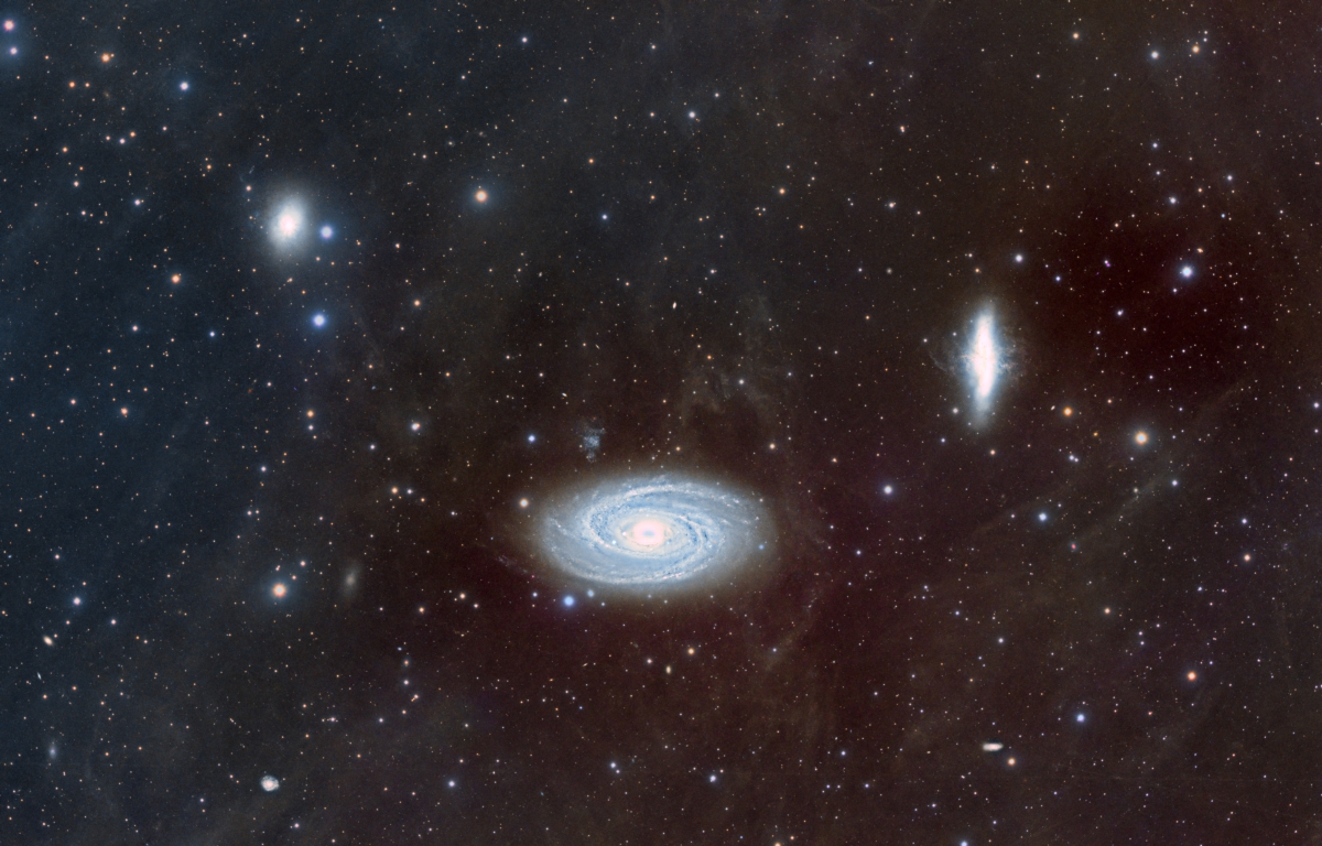M81 - Galaxia de Bode - astrofotografía de José Luis Ricote